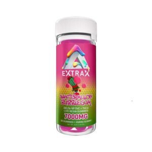 Extrax - 350mg D-9P: THC-A - Watermelon Bubblegum - 20ct