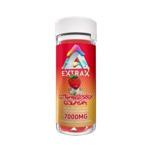 Extrax - 350mg D-9P: THC-A - Strawberry Colada - 20ct