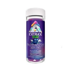 Extrax - 350mg D-9P: THC-A - Purple Berry Splash - 20ct